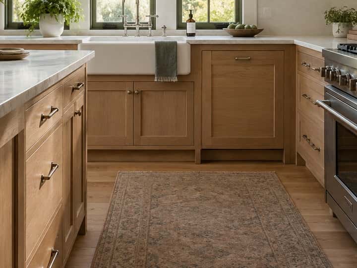 Cabinet and hardware detail